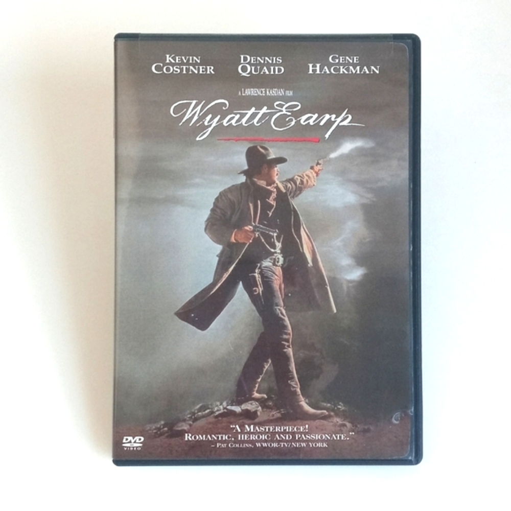 Wyatt Earp DVD Gene Hackman Kevin Costner Dennis Quaid 1994 Western